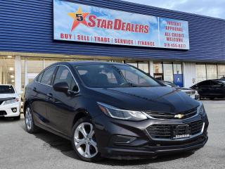 Used 2017 Chevrolet Cruze LEATHER R-CAM MINT! WE FINANCE ALL CREDIT! for sale in London, ON