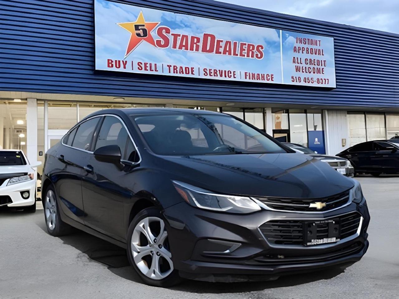 Used 2017 Chevrolet Cruze Premier LEATHER R-CAM MINT! WE FINANCE ALL CREDIT! for sale in London, ON