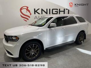 Used 2017 Dodge Durango GT AWD l Heated Leather l Dual Climate l Power Seats for sale in Moose Jaw, SK