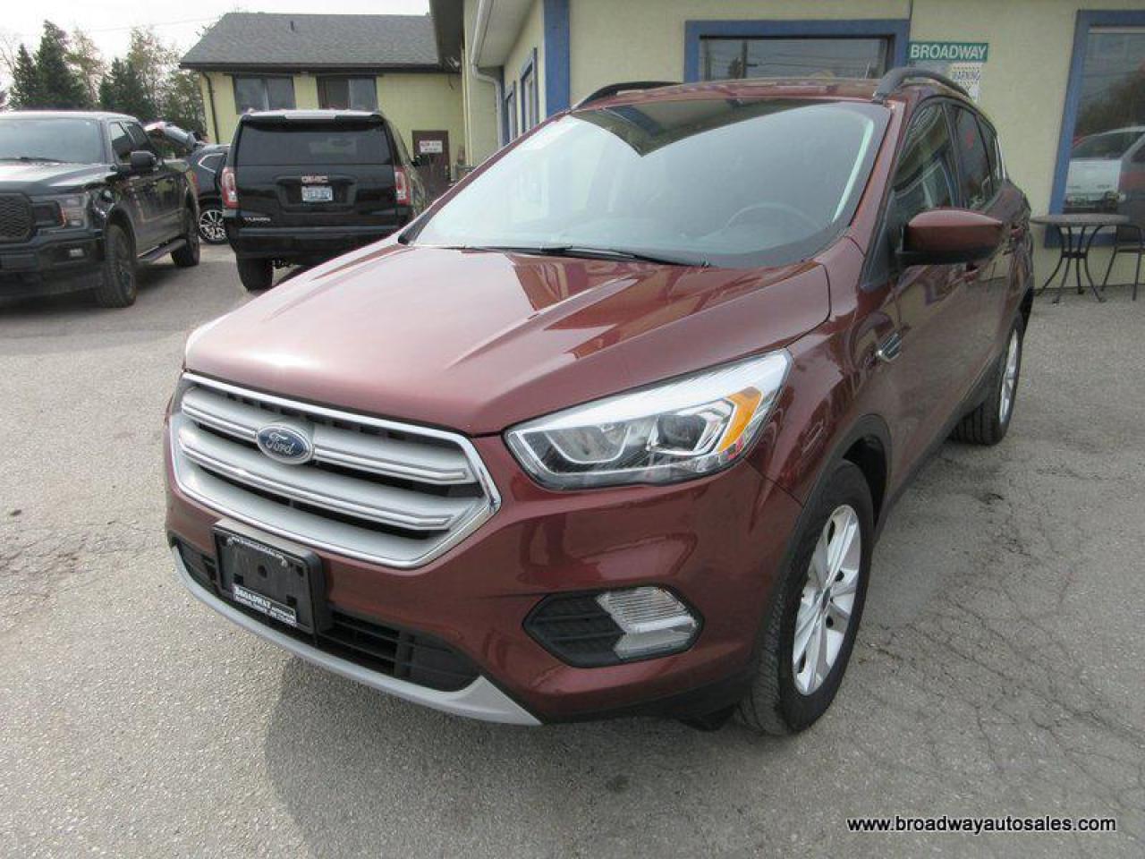 Used 2018 Ford Escape FOUR-WHEEL DRIVE SEL-MODEL 5 PASSENGER 1.5L - ECO-BOOST.. NAVIGATION.. PANORAMIC SUNROOF.. LEATHER.. HEATED SEATS.. BACK-UP CAMERA.. for sale in Bradford, ON