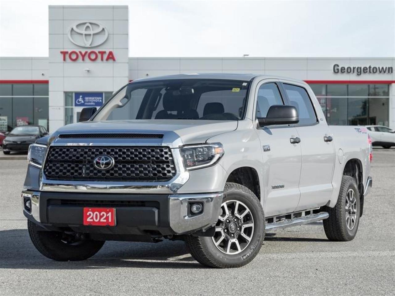Used 2021 Toyota Tundra 4X4 CrewMax SR5 for sale in Georgetown, ON