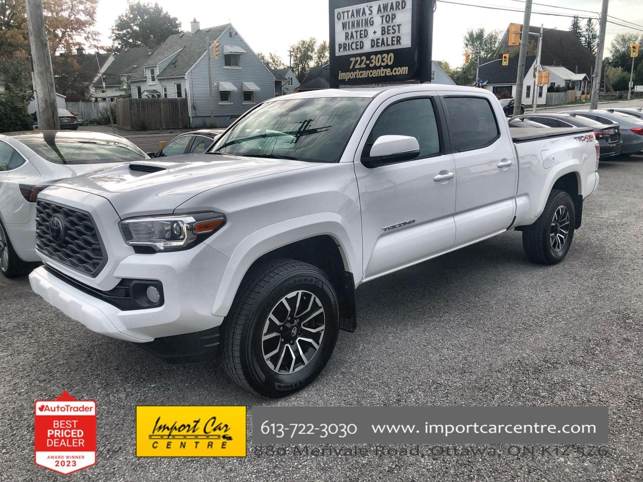 Used 2021 Toyota Tacoma TRD SPORT PREM  LEATHER  ROOF  NAV  BK.CAM for sale in Ottawa, ON