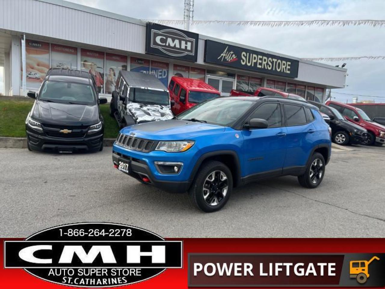 Used 2017 Jeep Compass Trailhawk  NAV LEATH HTD-SW P/GATE for sale in St. Catharines, ON