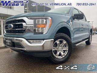 <b>Remote Engine Start, 18-inch Chrome Wheels, Tailgate Step, XTR Package, Power Sliding Rear Window!</b><br> <br> <br> <br>  Smart engineering, impressive tech, and rugged styling make the F-150 hard to pass up. <br> <br>The perfect truck for work or play, this versatile Ford F-150 gives you the power you need, the features you want, and the style you crave! With high-strength, military-grade aluminum construction, this F-150 cuts the weight without sacrificing toughness. The interior design is first class, with simple to read text, easy to push buttons and plenty of outward visibility. With productivity at the forefront of design, the F-150 makes use of every single component was built to get the job done right!<br> <br> This area 51 Crew Cab 4X4 pickup   has a 10 speed automatic transmission and is powered by a  400HP 3.5L V6 Cylinder Engine.<br> <br> Our F-150s trim level is XLT. Upgrading to the class leader, this Ford F-150 XLT comes very well equipped with remote keyless entry and remote engine start, dynamic hitch assist, Ford Co-Pilot360 that features lane keep assist, pre-collision assist and automatic emergency braking. Enhanced features include aluminum wheels, chrome exterior accents, SYNC 4 with enhanced voice recognition, Apple CarPlay and Android Auto, FordPass Connect 4G LTE, steering wheel mounted cruise control, a powerful audio system, cargo box lights, power door locks and a rear view camera to help when backing out of a tight spot. This vehicle has been upgraded with the following features: Remote Engine Start, 18-inch Chrome Wheels, Tailgate Step, Xtr Package, Power Sliding Rear Window, Power Folding Mirrors, Power Pedals. <br><br> View the original window sticker for this vehicle with this url <b><a href=http://www.windowsticker.forddirect.com/windowsticker.pdf?vin=1FTFW1E82PKF39568 target=_blank>http://www.windowsticker.forddirect.com/windowsticker.pdf?vin=1FTFW1E82PKF39568</a></b>.<br> <br>To apply right now for financing use this link : <a href=https://www.webbsford.com/financing/ target=_blank>https://www.webbsford.com/financing/</a><br><br> <br/>    0% financing for 60 months. 1.99% financing for 84 months. <br> Buy this vehicle now for the lowest bi-weekly payment of <b>$455.00</b> with $0 down for 84 months @ 1.99% APR O.A.C. ( taxes included, $149 documentation fee   / Total cost of borrowing $5537   ).  Incentives expire 2024-04-30.  See dealer for details. <br> <br>Webbs Ford is located at 4118 - 51st Street in beautiful Vermilion, AB. <br/>We offer superior sales and service for our valued customers and are committed to serving our friends and clients with the best services possible. If you are looking to set up a test drive in one of our new Fords or looking to inquire about financing options, please call (780) 853-2841 and speak to one of our professional staff members today.   o~o