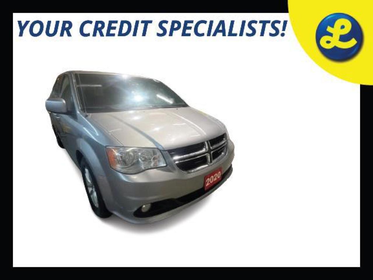 Used 2020 Dodge Grand Caravan PREMIUM PLUS * Navigation * SingleDVD entertainment system * Leatherette seats w/perforated suede inserts * Secondrow overhead 9inch VGA video scre for sale in Cambridge, ON