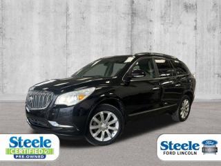 Odometer is 18454 kilometers below market average!Red2017 Buick Enclave Premium GroupAWD 6-Speed Automatic Electronic with Overdrive 3.6L V6 SIDI VVTVALUE MARKET PRICING!!, Enclave Premium Group, AWD.ALL CREDIT APPLICATIONS ACCEPTED! ESTABLISH OR REBUILD YOUR CREDIT HERE. APPLY AT https://steeleadvantagefinancing.com/6198 We know that you have high expectations in your car search in Halifax. So if youre in the market for a pre-owned vehicle that undergoes our exclusive inspection protocol, stop by Steele Ford Lincoln. Were confident we have the right vehicle for you. Here at Steele Ford Lincoln, we enjoy the challenge of meeting and exceeding customer expectations in all things automotive.