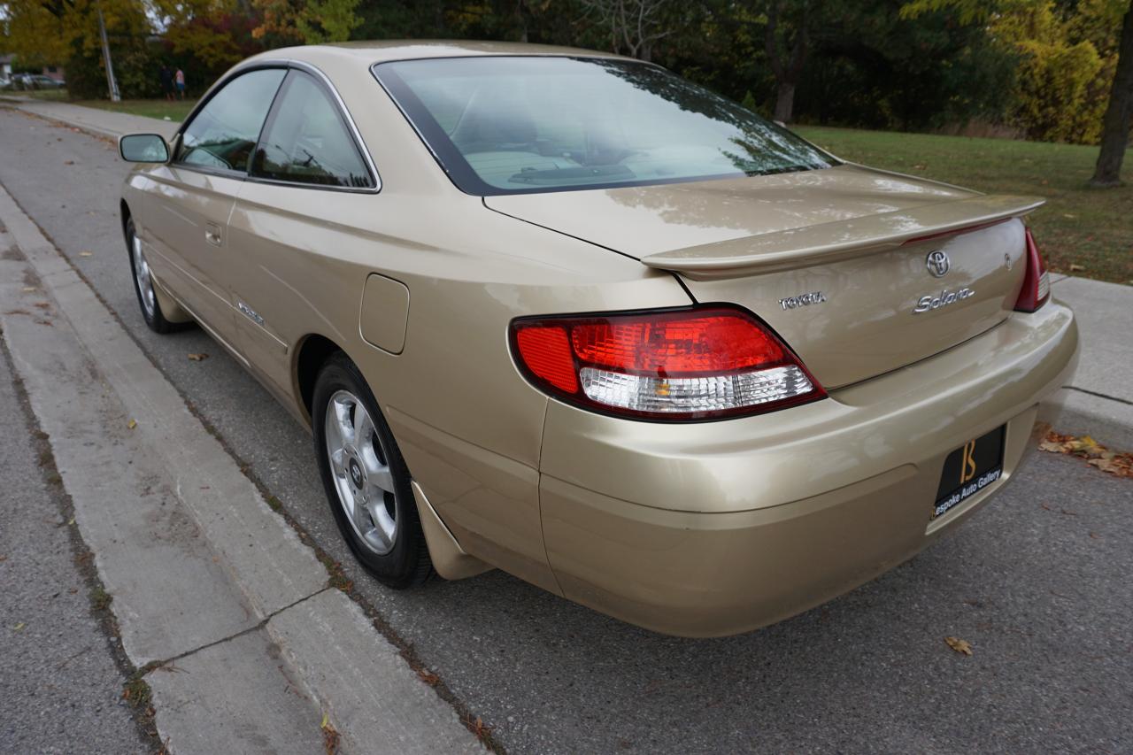 2000 Toyota Camry Solara 1 OWNER / LOW KM'S / DEALER SERVICED/ V6 SLE COUPE Photo2