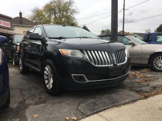 Used 2011 Lincoln MKX Fully Appointed Black On Black Priced To Sell for sale in St. Catharines, ON