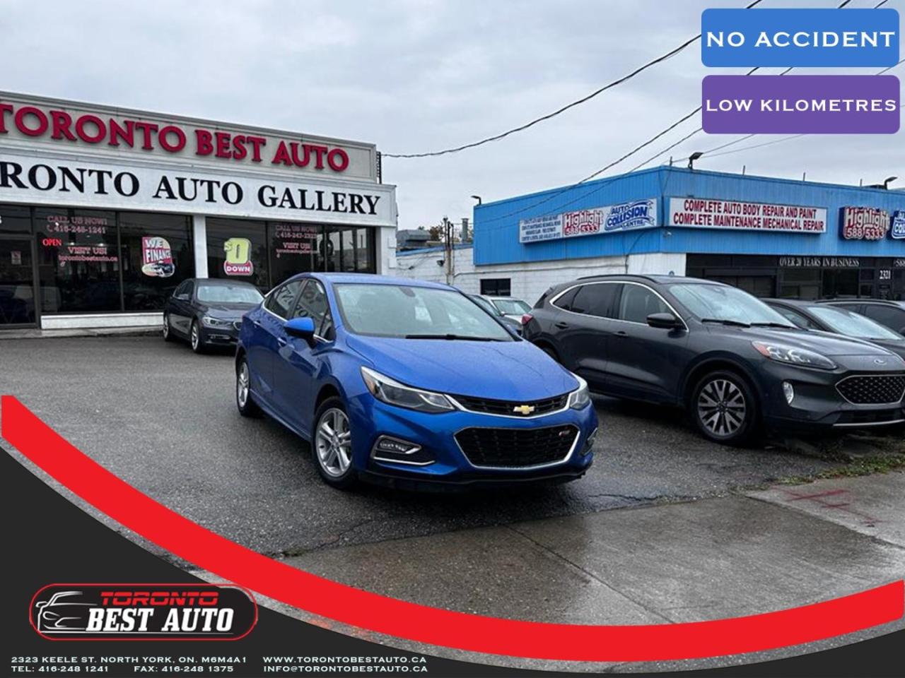 Used 2018 Chevrolet Cruze |4dr||1.4L|| LT| for sale in Toronto, ON