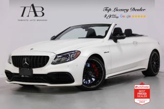 This Beautiful 2020 Mercedes-Benz C-Class C63S AMG is a local Ontario vehicle with a remaining manufacture warranty until 4 July 2024 or 80,000kms. Under the hood, youll find a handcrafted 4.0-liter V8 engine, known for its powerful performance and distinctive engine note.

Key Features Includes:

- Automatic Package
- Mirror package
- Cabriolet Comfort package
- AMG Night package
- Navigation
- Cabriolet
- Bluetooth
- Surround Camera System
- Parking Sensors
- Carbon Fiber Interior
- Burmester Sound System
- Sirius XM Radio
- Apple Carplay/Android Auto
- Front Heated and Ventilated Seats
- AMG Performance seats
- Driving Assistance package Plus
- Active Parking Assist with PARKTRONIC
- Distronic Plus
- PRE-SAFE® system
- Cruise Control
- Lane-Keeping Assist
- Rear Cross-Traffic Alert
- Parktronic 
- Traffic Sign Assist
- Red Brake Calipers
- AMG performance exhaust system
- AMG spoiler lip
- Adaptive Highbeam Assist
- KEYLESS-GO
- 19" AMG Alloy Wheels

NOW OFFERING 3 MONTH DEFERRED FINANCING PAYMENTS ON APPROVED CREDIT.

 Looking for a top-rated pre-owned luxury car dealership in the GTA? Look no further than Toronto Auto Brokers (TAB)! Were proud to have won multiple awards, including the 2023 GTA Top Choice Luxury Pre Owned Dealership Award, 2023 CarGurus Top Rated Dealer, 2024 CBRB Dealer Award, the Canadian Choice Award 2024, the 2023 Three Best Rated Dealer Award, and many more!

With 30 years of experience serving the Greater Toronto Area, TAB is a respected and trusted name in the pre-owned luxury car industry. Our 30,000 sq.Ft indoor showroom is home to a wide range of luxury vehicles from top brands like BMW, Mercedes-Benz, Audi, Porsche, Land Rover, Jaguar, Aston Martin, Bentley, Maserati, and more. And we dont just serve the GTA, were proud to offer our services to all cities in Canada, including Vancouver, Montreal, Calgary, Edmonton, Winnipeg, Saskatchewan, Halifax, and more.

At TAB, were committed to providing a no-pressure environment and honest work ethics. As a family-owned and operated business, we treat every customer like family and ensure that every interaction is a positive one. Come experience the TAB Lifestyle at its truest form, luxury car buying has never been more enjoyable and exciting!

We offer a variety of services to make your purchase experience as easy and stress-free as possible. From competitive and simple financing and leasing options to extended warranties, aftermarket services, and full history reports on every vehicle, we have everything you need to make an informed decision. We welcome every trade, even if youre just looking to sell your car without buying, and when it comes to financing or leasing, we offer same day approvals, with access to over 50 lenders, including all of the banks in Canada. Feel free to check out your own Equifax credit score without affecting your credit score, simply click on the Equifax tab above and see if you qualify.

So if youre looking for a luxury pre-owned car dealership in Toronto, look no further than TAB! We proudly serve the GTA, including Toronto, Etobicoke, Woodbridge, North York, York Region, Vaughan, Thornhill, Richmond Hill, Mississauga, Scarborough, Markham, Oshawa, Peteborough, Hamilton, Newmarket, Orangeville, Aurora, Brantford, Barrie, Kitchener, Niagara Falls, Oakville, Cambridge, Kitchener, Waterloo, Guelph, London, Windsor, Orillia, Pickering, Ajax, Whitby, Durham, Cobourg, Belleville, Kingston, Ottawa, Montreal, Vancouver, Winnipeg, Calgary, Edmonton, Regina, Halifax, and more.

Call us today or visit our website to learn more about our inventory and services. And remember, all prices exclude applicable taxes and licensing, and vehicles can be certified at an additional cost of $799.


Awards:
  * JD Power Canada Initial Quality Study (IQS)