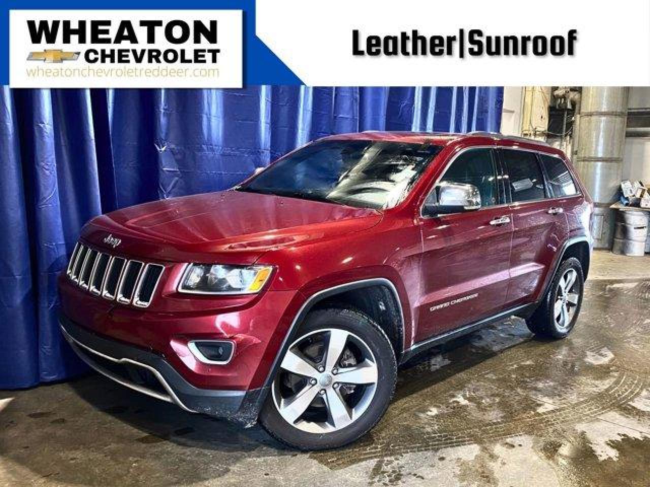 Used 2015 Jeep Grand Cherokee Limited | Leather | Heated Seats for sale in Red Deer, AB
