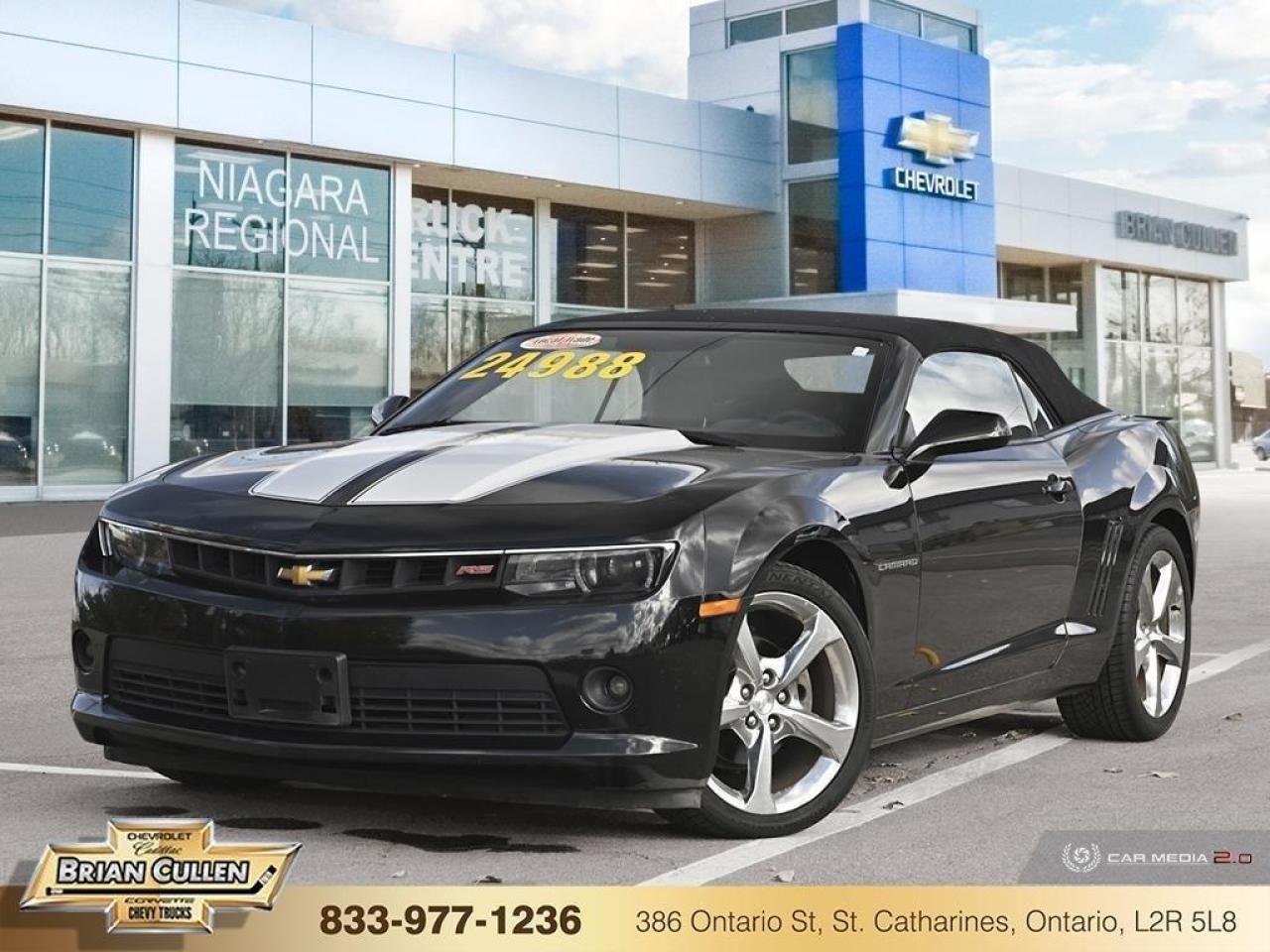 Used 2014 Chevrolet Camaro 2LT  - Low Mileage for sale in St Catharines, ON