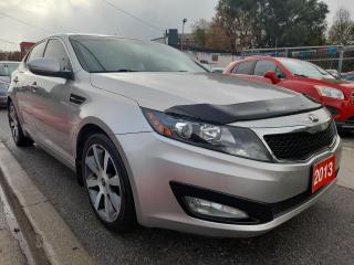 Used 2013 Kia Optima EX-LEATHER-PANOROOF-BLUETOOTH-AUX-USB-ALLOYS for sale in Scarborough, ON