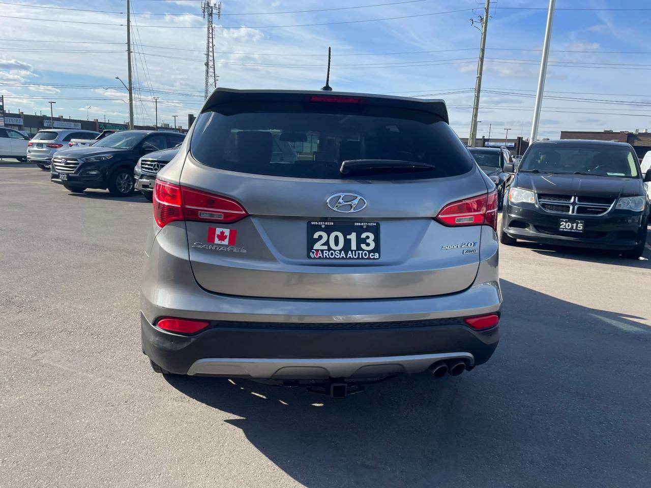 2013 Hyundai Santa Fe AWD SE NO ACCIDENT PANORAMIC ROOF LEATHR Photo3