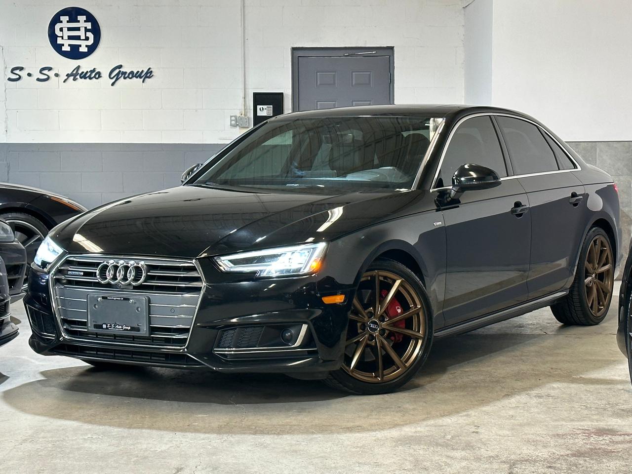 Used 2017 Audi A4 TECHNIK S-LINE|NAVI|BSM|360CAM|HUD|LKA|ADPT CRUISE for sale in Oakville, ON