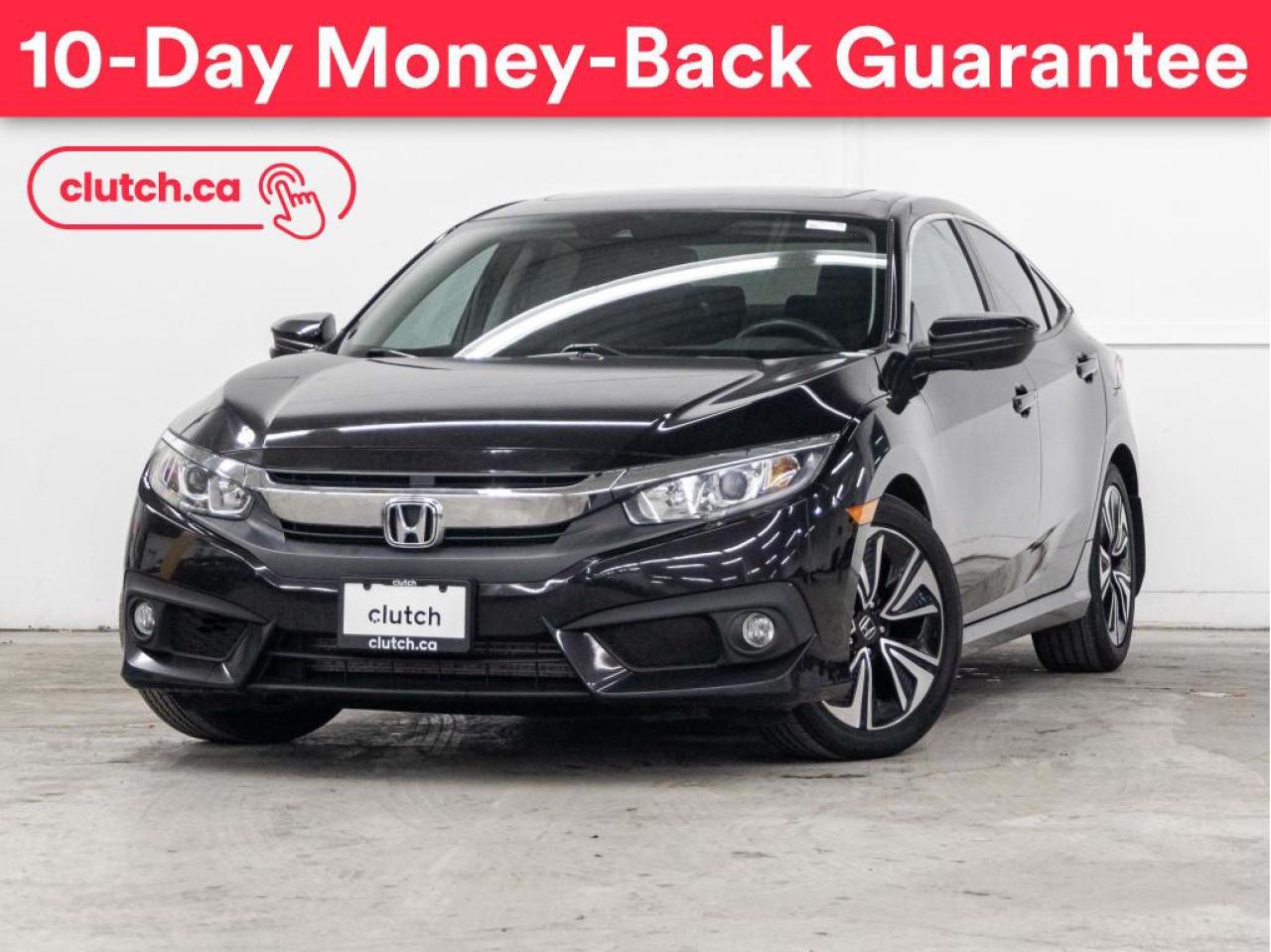 Used 2016 Honda Civic Sedan EX-T w/ Apple CarPlay & Android Auto, Adaptive Cruise, A/C for sale in Toronto, ON