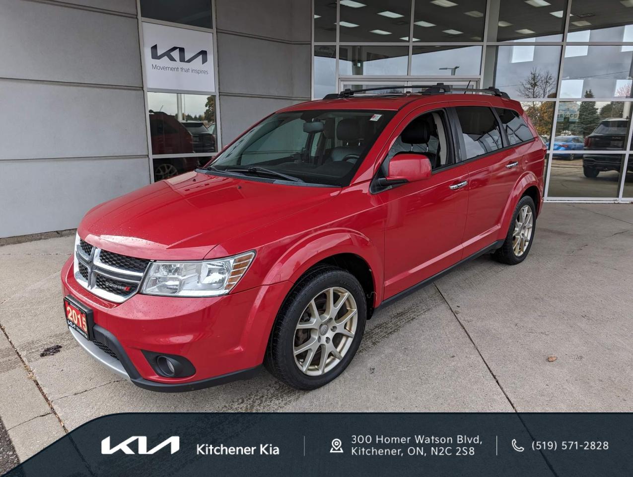 Used 2015 Dodge Journey R/T SOLD AS-IS WHOLESALE for sale in Kitchener, ON
