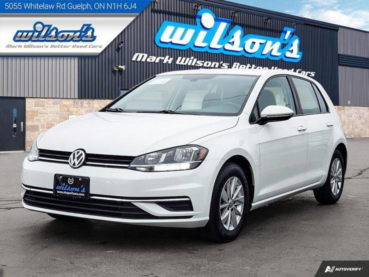 Used 2020 Volkswagen Golf Comfortline, Auto, Heated Seats, Bluetooth, Rear Camera, and more! for sale in Guelph, ON