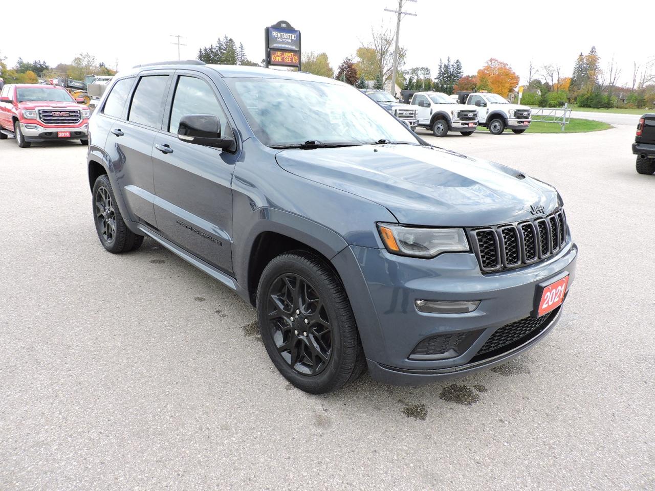Used 2021 Jeep Grand Cherokee Limited X 3.6L V6 4x4 New Tires Leather Sunroof for sale in Gorrie, ON