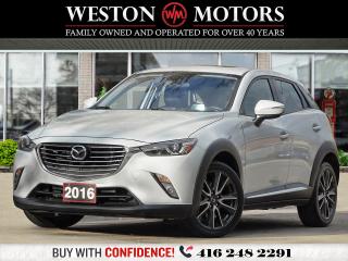 Used 2016 Mazda CX-3 *4X4*GT*LEATHER*HEATED SEAT*SUNROOF*SPORT!!** for sale in Toronto, ON
