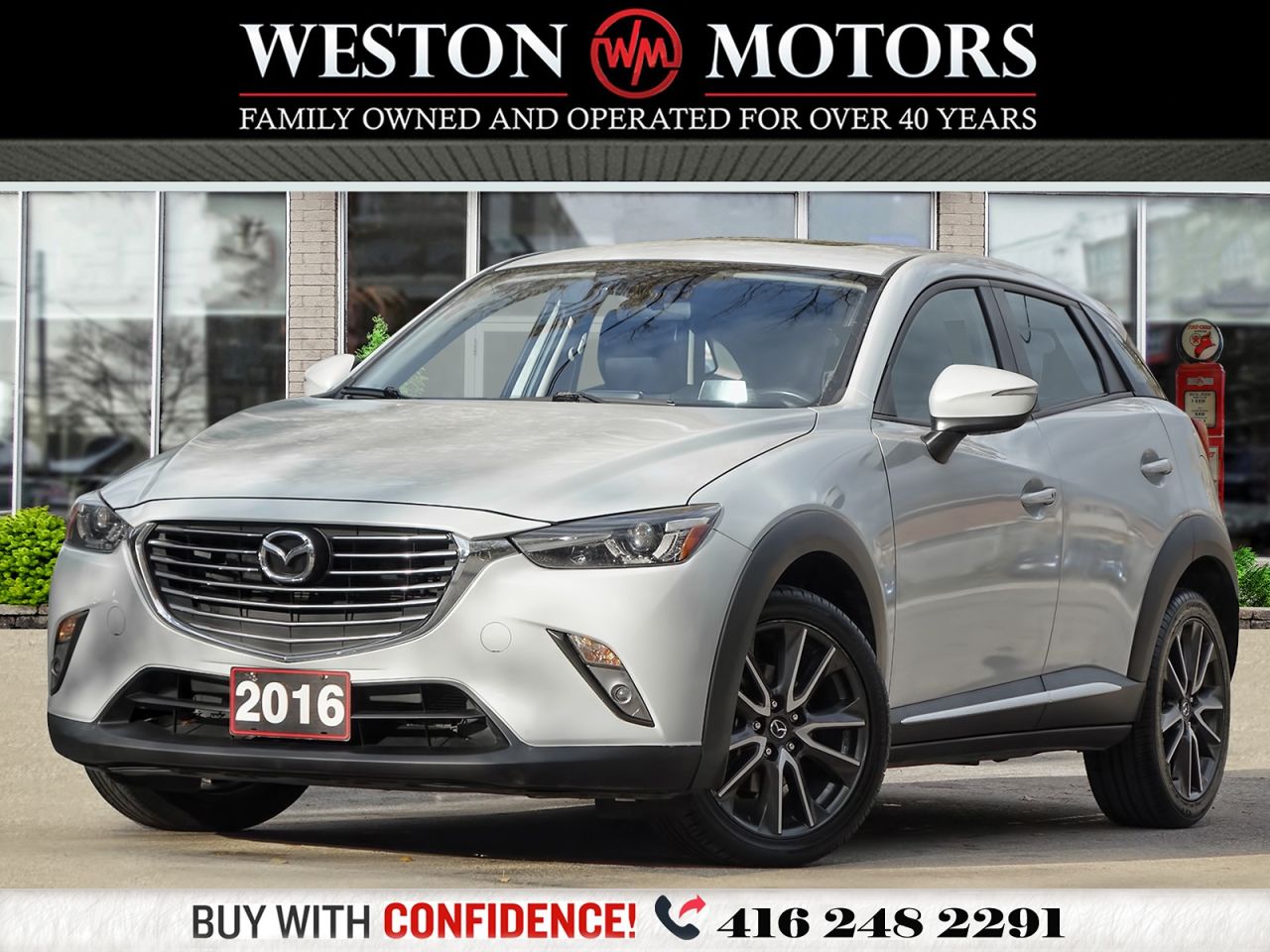 2016 Mazda CX-3 *4X4*GT*LEATHER*HEATED SEAT*SUNROOF*SPORT!!**