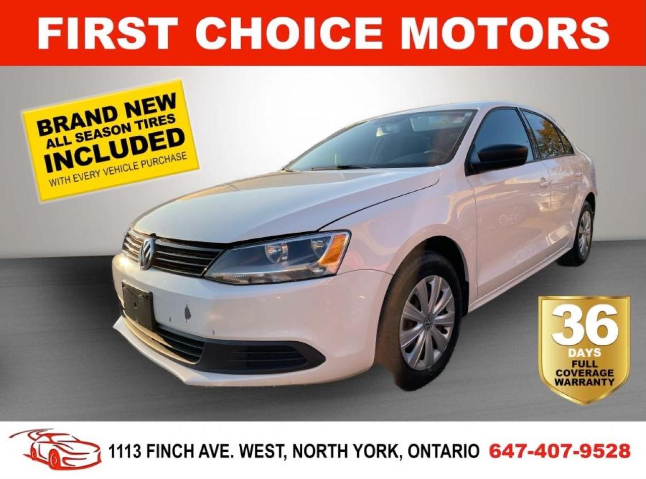 Used 2013 Volkswagen Jetta TRENDLINE ~AUTOMATIC, FULLY CERTIFIED WITH WARRANT for sale in North York, ON