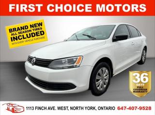 Used 2013 Volkswagen Jetta TRENDLINE ~AUTOMATIC, FULLY CERTIFIED WITH WARRANT for sale in North York, ON