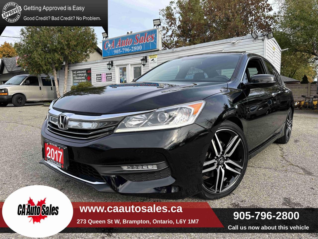 Used 2017 Honda Accord Sedan 4dr I4 CVT Sport for sale in Brampton, ON