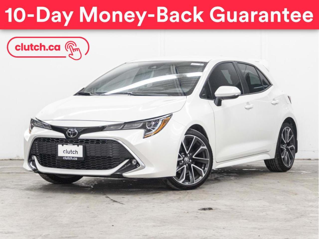 Used 2019 Toyota Corolla Hatchback XSE w/ Apple CarPlay, Bluetooth, Nav for sale in Toronto, ON