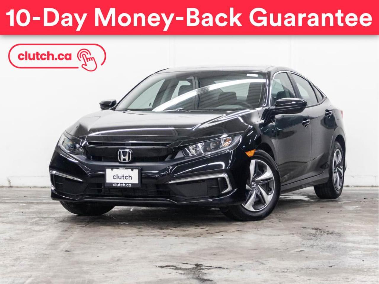 Used 2021 Honda Civic Sedan LX w/ Apple CarPlay & Android Auto, Adaptive Cruise, A/C for sale in Toronto, ON