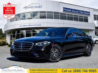 Used 2021 Mercedes-Benz S-Class 580 4MATIC  34k Factory Adds for sale in Abbotsford, BC