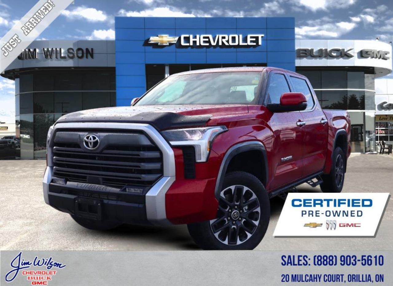 Used 2022 Toyota Tundra 4x4 Crewmax Limited | LEATHER | SUNROOF for sale in Orillia, ON