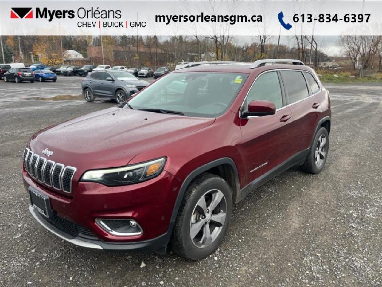 Used 2020 Jeep Cherokee Limited  - Leather Seats -  Power Liftgate for sale in Orleans, ON