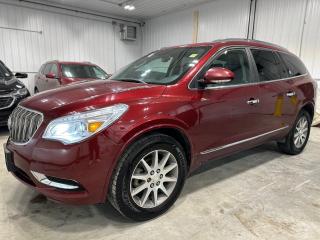 <p>AMERIKAL AUTO  3160 WILKES AVENUE, WINNIPEG MANITOBA.</p><p>ALL PREMIUM PRE-OWNED VEHICLES.</p><p>LOCAL MANITOBA VEHICLE!</p><p>PLEASE CALL THE NUMBER OR TEXT 2049905659 PRIOR TO COMING IN.</p><p>2017 BUICK ENCLAVE LOADED 3.6L 6 CYLINDER 7 passenger with 197,000kms, automatic transmission, keyless entry, FACTORY COMMAND START, HEATED LEATHER seating, SUNROOF, REAR VIEW CAMERA, traction control, cruise control, power locks, power steering, power windows, BIG TOUCH SCREEN, GPS/NAVIGATION SYSTEM, AM/FM/CD/MP3/AUX/USB/BLUETOOTH player, CLEAN TITLE, COMES SAFETIED, AND WILL BE READY TO GO and much more! We at AMERIKAL AUTO are professional, and we offer a no-pressure, hassle free, and family-oriented environment. We are here to help you. Bank Financing Available! The price you see is the price you pay! Only $14,999 + taxes. Dealers permit #4780.</p><p>Every vehicle we have comes with a Manitoba Certified Safety Inspection, 1 YEAR/12-month warranty (engine, transmission, seals & gaskets, drive train, air conditioning, up to $5,000 per claim, and more.</p>