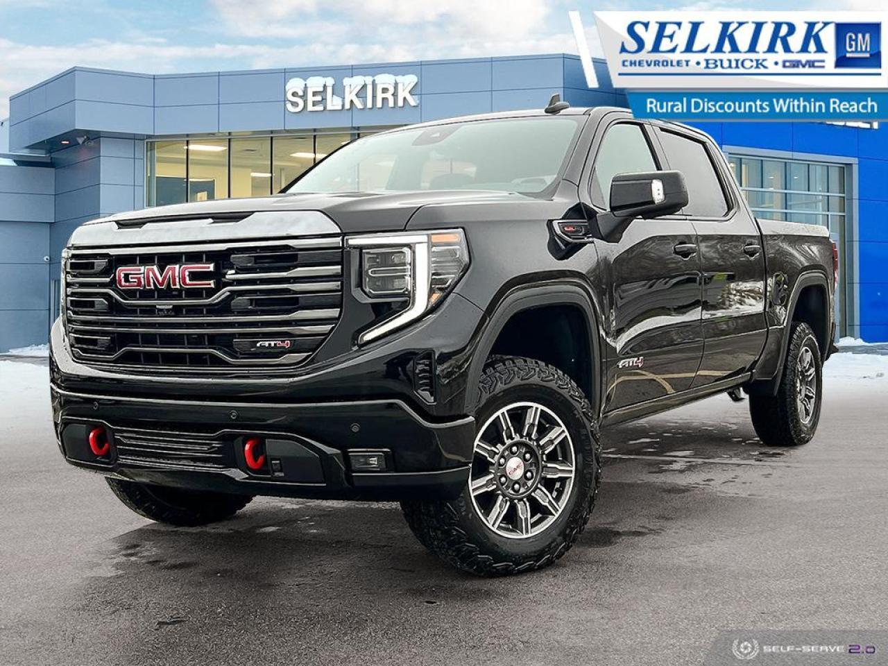 New 2024 GMC Sierra 1500 AT4*Head-Up Display/HD Surround Vision/Cooled Seats* for sale in Selkirk, MB