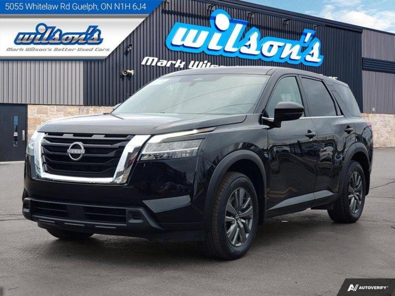 Used 2022 Nissan Pathfinder S 4WD - ProPilot Assist, CarPlay+Android, Rear Camera, Heated Seats+Steering & Much More! for sale in Guelph, ON