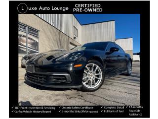 <p>Looking for a sporty and capable liftback sedan? Then this 2017 Porsche Panamera 4S is the car for you!! 165K service has been completed including new PDK transmission fluid, differential/transfer case fluids, brake fluid, coolant, and replacement of spark plugs! 2-year/40,000km warranty with roadside assistance included at asking price! Features include: leather interior, navigation, Porsche air suspension with active suspension management, power adjustable rear spoiler, selectable drive modes, power heated seats, heated steering wheel, power panoramic sunroof, alloy wheels, Apple Carplay, bluetooth hands-free, SiriusXM satellite radio, back-up camera, touch-screen radio and more!</p><p><span style=font-size: 16px; caret-color: #333333; color: #333333; font-family: Work Sans, sans-serif; white-space: pre-wrap; -webkit-text-size-adjust: 100%; background-color: #ffffff;>This vehicle comes Luxe certified pre-owned, which includes: 180-point inspection & servicing, oil lube and filter change, minimum 50% material remaining on tires and brakes, Ontario safety certificate, complete interior and exterior detailing, Carfax Verified vehicle history report, guaranteed one key (additional keys may be purchased at time of sale), FREE 90-day SiriusXM satellite radio trial (on factory-equipped vehicles) & full tank of fuel!</span></p><p><span style=font-size: 16px; caret-color: #333333; color: #333333; font-family: Work Sans, sans-serif; white-space: pre-wrap; -webkit-text-size-adjust: 100%; background-color: #ffffff;>Priced at ONLY $457 bi-weekly with $3500 down over 60 months at 8.99% (cost of borrowing is $1415 per $10000 financed) OR cash purchase price of $53700 (both prices are plus HST and licensing). Call today and book your test drive appointment!</span></p>