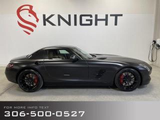 Used 2012 Mercedes-Benz SLS AMG ,Wow, Rare, Flat Black Custom Wrap! for sale in Moose Jaw, SK