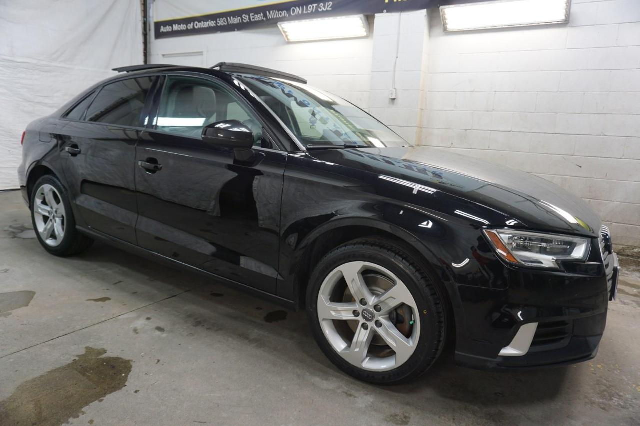 Used 2017 Audi A3 2.0 TFSI PREMIUM AWD *ACCIDENT FREE* CERTIFIED BLUETOOTH LEATHER HEATED SEATS SUNROOF CRUISE ALLOYS for sale in Milton, ON