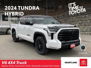 New 2024 Toyota Tundra CrewMax Limited Nightshade for sale in Williams Lake, BC