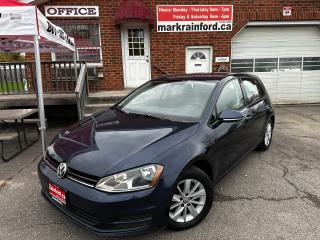 Used 2015 Volkswagen Golf Trendline 1.8 Heated Cloth Bluetooth XM Alloys A/C for sale in Bowmanville, ON