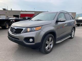 <p>2012 Kia Sorento EX</p><p> </p><p>V6 Auto AWD w/285,304km</p><p> </p><p>Leather, Sunroof, Nav</p><p> </p><p>Heated & Cooled seats, etc.</p><p> </p><p>In very good condition overall</p><p> </p><p>Runs & drives great</p><p> </p><p> </p><p>Asking $7,950 incl. certification, all taxes, fees, etc.</p><p> </p>