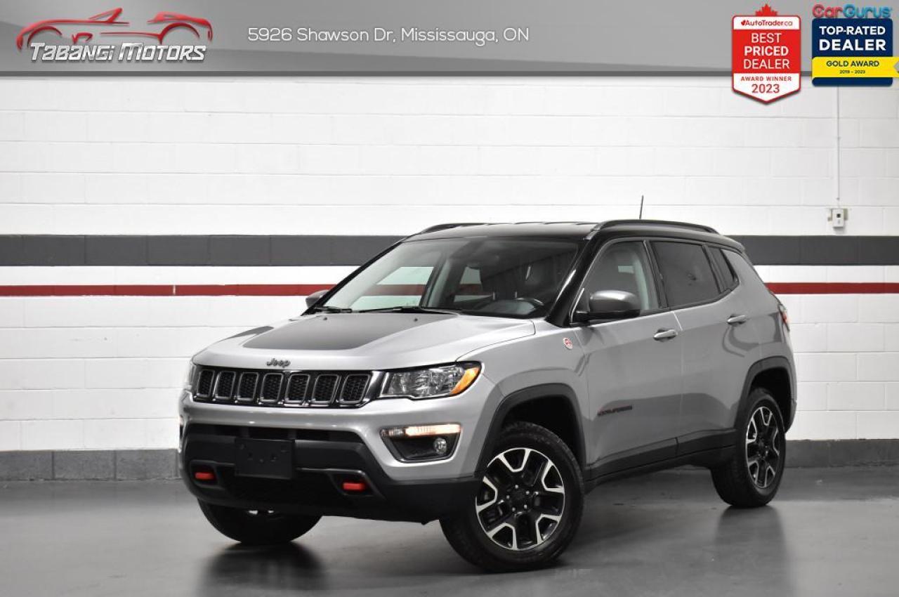 Used 2021 Jeep Compass Trailhawk  No Accident Carplay Leather Remote Start for sale in Mississauga, ON