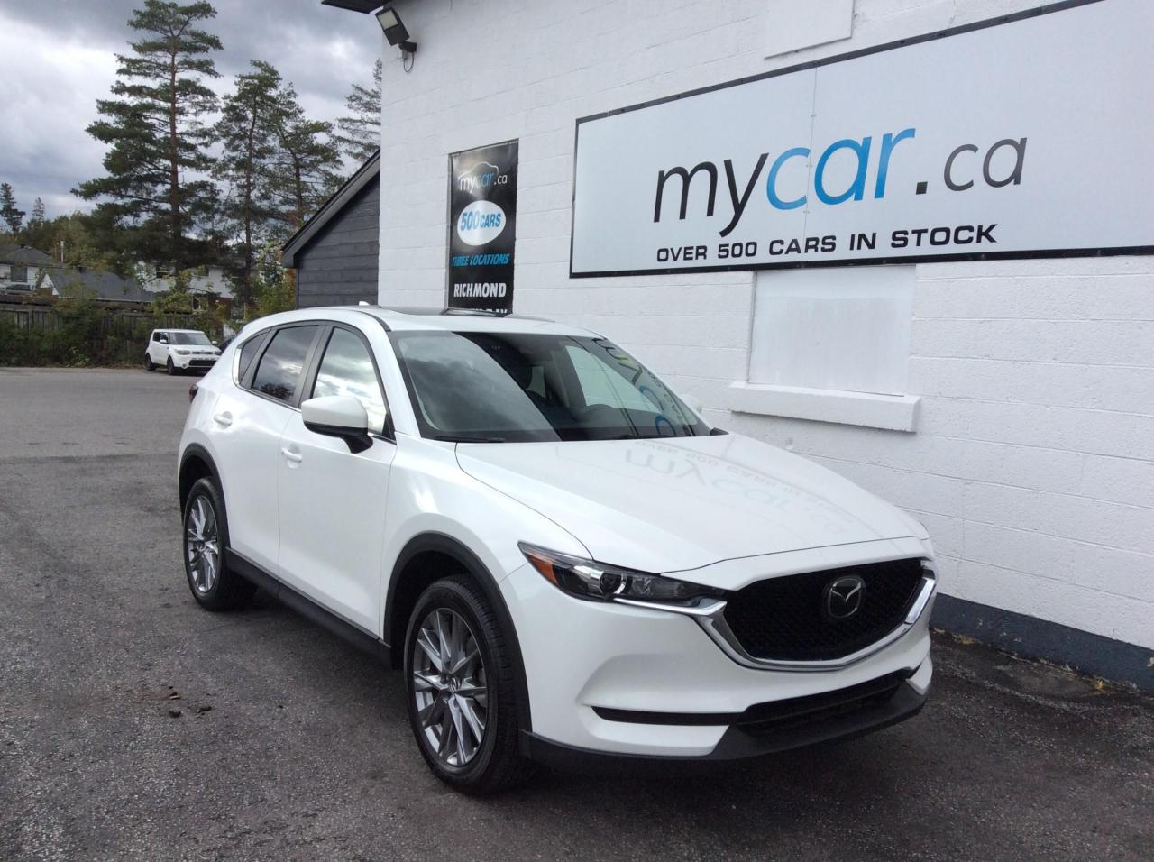 Used 2021 Mazda CX-5 GS ALLOYS. CAR PLAY. DUAL A/C. RAIN SENSING WIPERS. CRUISE. LANE ASSIST. BLIND SPOT MONITORING. BLUETOO for sale in Kingston, ON