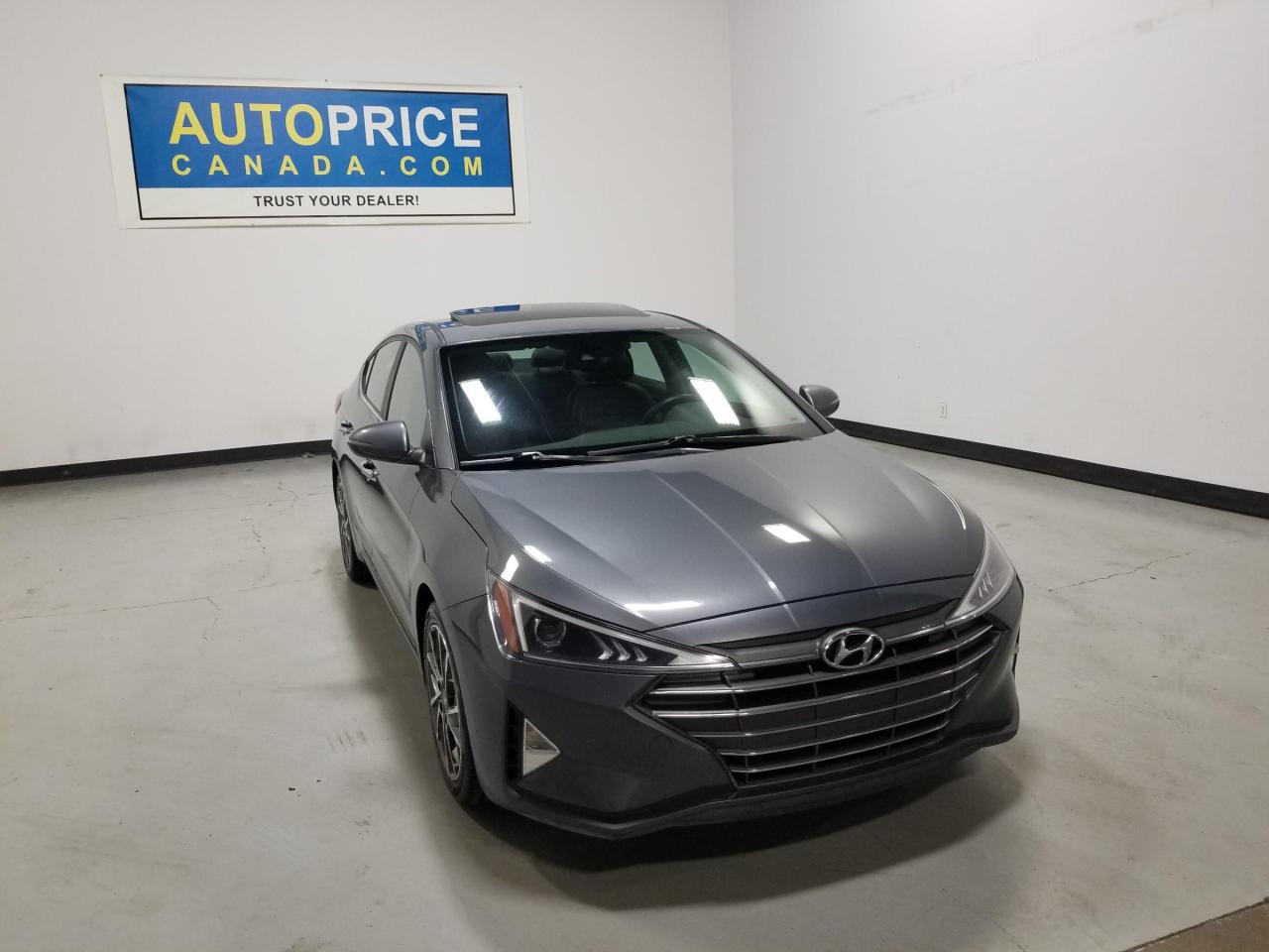 Used 2020 Hyundai Elantra Luxury NAVIGATION|LEATHER|MOONROOF for sale in Mississauga, ON