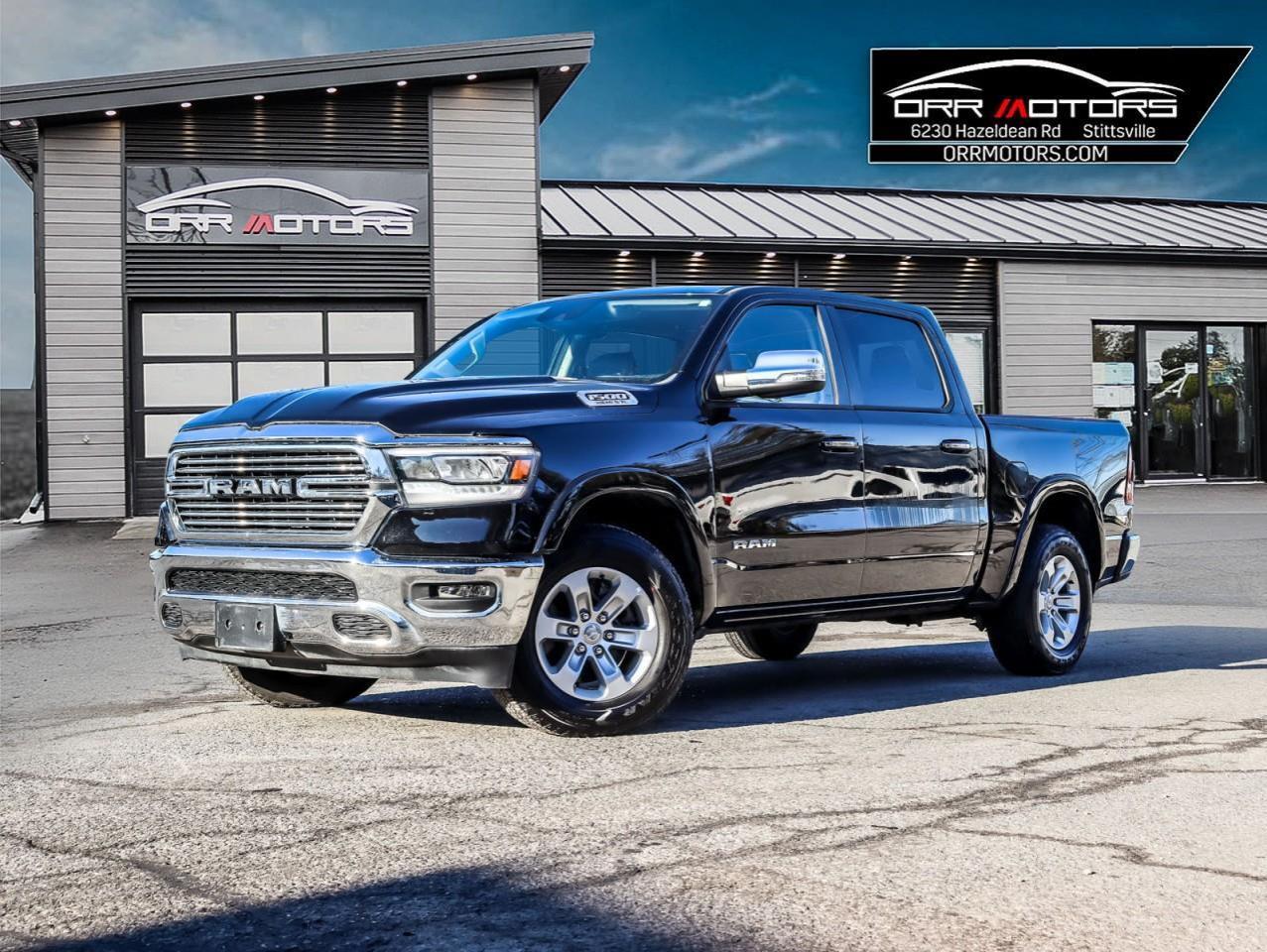 Used 2022 RAM 1500 Laramie 6 SEATER LARAMIE! 12" SCREEN AND CHECK OUT THE MILEAGE ON THIS ONE! for sale in Stittsville, ON