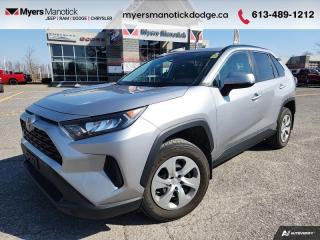 <b>Heated Seats,  Apple CarPlay,  Blind Spot Monitoring,  Lane Keep Assist,  Steering Wheel Audio Control!</b><br> <br>  Compare at $29765 - Our Price is just $28898! <br> <br>   Radical design, refined driveability, and rugged capability make for an exciting adventure in the all-new 2019 Toyota RAV4. This  2019 Toyota RAV4 is for sale today in Manotick. <br> <br>Introducing the all-new 2019 Toyota RAV4, a radical redesign of a storied legend. While the RAV4 is loaded with modern creature comforts, conveniences, and safety, this SUV is still true to its roots with incredible capability. Make new and exciting memories in this ultra efficient Toyota RAV4! This  SUV has 39,198 kms. Its  silver in colour  . It has an automatic transmission and is powered by a  203HP 2.5L 4 Cylinder Engine. <br> <br> Our RAV4s trim level is LE. This RAV4 LE comes with some impressive features such as sport, ECO & normal driving modes, a 7 inch touchscreen with Entune Audio 3.0, Apple CarPlay, USB and aux inputs, heated front seats, remote keyless entry, steering wheel with audio controls and a rear view camera. Additional features includes LED headlights, heated power mirrors, Toyota Safety Sense 2.0, dynamic radar cruise control, automatic highbeam assist, blind spot monitoring with rear cross traffic alert, and lane keep assist with lane departure warning plus much more. This vehicle has been upgraded with the following features: Heated Seats,  Apple Carplay,  Blind Spot Monitoring,  Lane Keep Assist,  Steering Wheel Audio Control,  Forward Collision Warning,  Rear View Camera. <br> <br>To apply right now for financing use this link : <a href=https://CreditOnline.dealertrack.ca/Web/Default.aspx?Token=3206df1a-492e-4453-9f18-918b5245c510&Lang=en target=_blank>https://CreditOnline.dealertrack.ca/Web/Default.aspx?Token=3206df1a-492e-4453-9f18-918b5245c510&Lang=en</a><br><br> <br/><br> Buy this vehicle now for the lowest weekly payment of <b>$110.43</b> with $0 down for 84 months @ 9.99% APR O.A.C. ( Plus applicable taxes -  and licensing fees   ).  See dealer for details. <br> <br>If youre looking for a Dodge, Ram, Jeep, and Chrysler dealership in Ottawa that always goes above and beyond for you, visit Myers Manotick Dodge today! Were more than just great cars. We provide the kind of world-class Dodge service experience near Kanata that will make you a Myers customer for life. And with fabulous perks like extended service hours, our 30-day tire price guarantee, the Myers No Charge Engine/Transmission for Life program, and complimentary shuttle service, its no wonder were a top choice for drivers everywhere. Get more with Myers! <br>*LIFETIME ENGINE TRANSMISSION WARRANTY NOT AVAILABLE ON VEHICLES WITH KMS EXCEEDING 140,000KM, VEHICLES 8 YEARS & OLDER, OR HIGHLINE BRAND VEHICLE(eg. BMW, INFINITI. CADILLAC, LEXUS...)<br> Come by and check out our fleet of 50+ used cars and trucks and 120+ new cars and trucks for sale in Manotick.  o~o