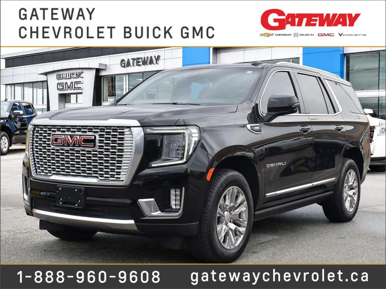 Used 2022 GMC Yukon Denali / NAVI / 6.2L / REAR CAMERA / LOW KM'S / for sale in Brampton, ON