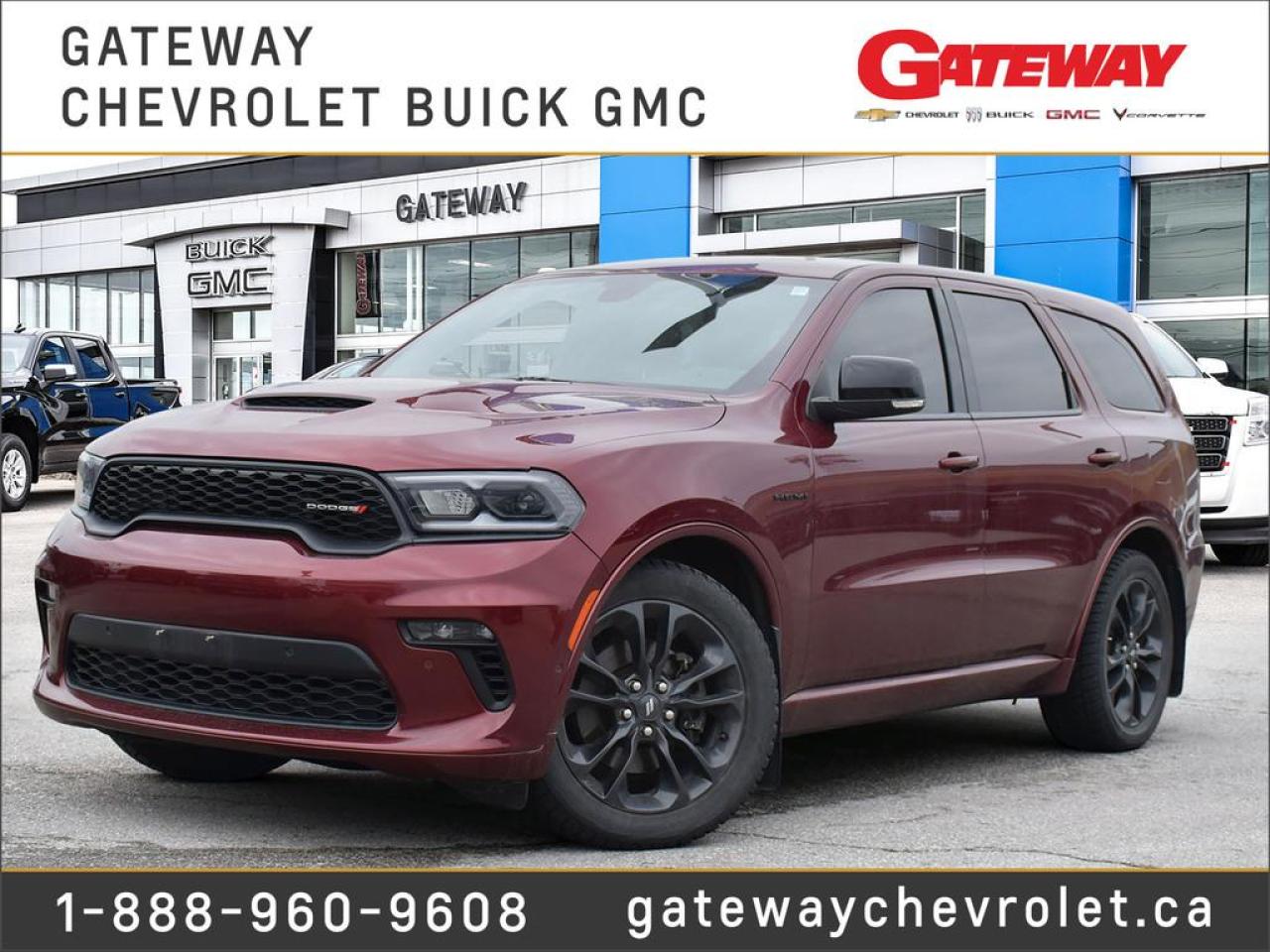 Used 2021 Dodge Durango R.T-HEMI-NAV-SUNROOF-20 INCH RIMS for sale in Brampton, ON