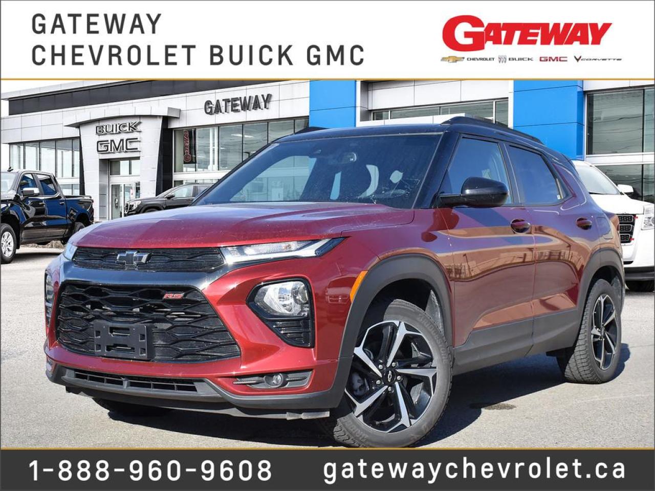 Used 2022 Chevrolet TrailBlazer RS / PANO ROOF / NAVI / AWD / FORMER RENTAL for sale in Brampton, ON